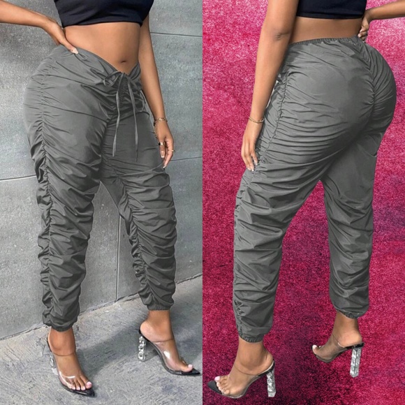 HP | SHEIN SXY Ruched Pants - Picture 2 of 7